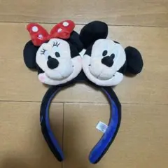 ミニーマウス・ミッキーマウス カスタムカチューシャ　香港ディズニー