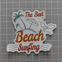 防水ステッカー　ヤシの木　ビーチパラソル　サーフィン　ダイビング　ハワイ　85