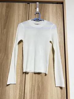 Apweiser-riche ホワイト 長袖ニット 2