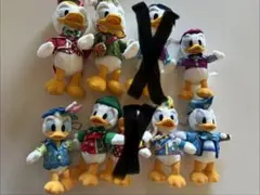 ドナルド　ぬいぐるみバッジセット