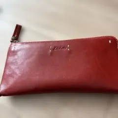 ダコタレザー長財布 茶色