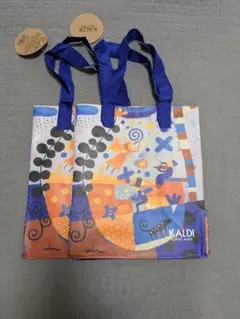 12時間以内発送❗カルディ　エコバッグ　2枚組