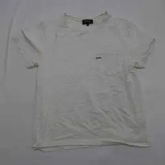 &アー・ペー・セーコットンポケットTシャツ ホワイト系 Sサイズ 日本製