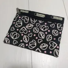 LESPORTSAC ハート柄ポーチ