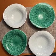 『今こそうー特価』　有田焼　其泉　透かし入り　取皿　5枚　大鉢 今こそうー特価』 有田焼 其泉 透かし入り 取皿 5枚 大鉢