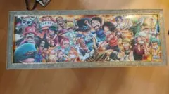 ONE PIECEパズル完成品　専用のフレーム有り