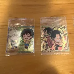 ウエハースシール「ヒロアカ・ワンピース」