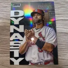 topps chrome albert pujols 人気インサート　傷アリ
