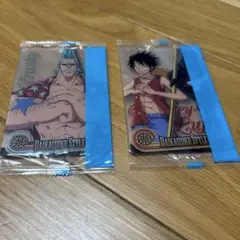 未開封　ワンピース 森永ウエハースカード　ルフィ　フランキー