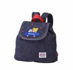 ミキハウス　ベビーリュック　デニム　美品