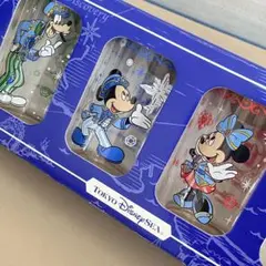 新品　未使用　ディズニーシー 15周年 記念　ガラス コップ　グラス