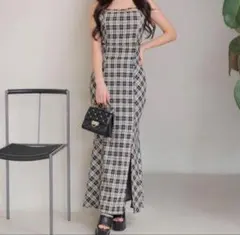 LIP SERVICE サイドシアーマーメイドキャミワンピース