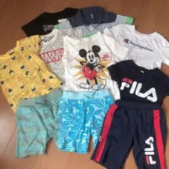 USED 男の子　夏服　まとめ売りGAP チャンピオン フィラ　10枚セット