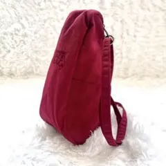 赤 ショルダーバッグ