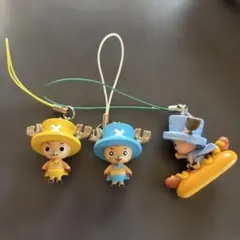 ワンピース　チョッパー　ストラップ３つセット