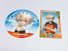 ヒロアカ 爆豪勝己 スイパラ コースター カード