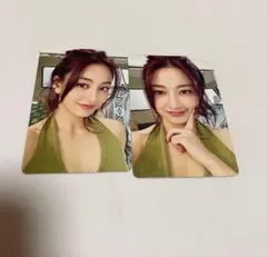 TWICE #TWICE5 初回限定盤B トレカ　ジヒョ　２種　カード