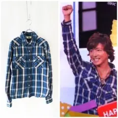 2025年最新】キムタク チェックシャツの人気アイテム - メルカリ