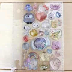 27枚入り　ボンボンドロップシール　おすそ分け　ウォーターシール　サンリオ