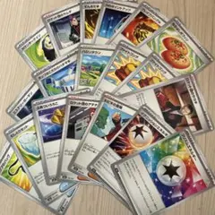 ポケカ　MEGAドリームex トレーナーズ、エネルギー19枚セット