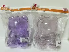 DAISO CASE KEY CHAIN テディベア 2個セットのサムネイル