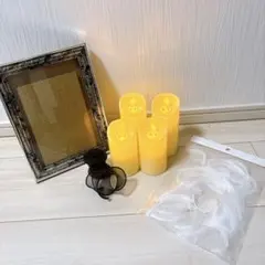 【結婚式】ウェルカムスペース キャンドルなど装飾セット