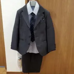 フォーマルスーツ 110cm グレー