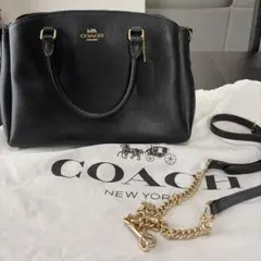 COACH 2way ショルダーバッグ ブラックのサムネイル