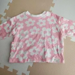BREEZE 花柄ロンT 90 女の子 春トップス