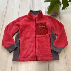 mont-bell クリマエア　キッズ フリースジャケット 130 ピンク