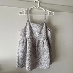 meierq/キャミソール/レイヤード/ラベンダー/花柄