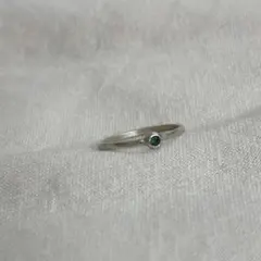 アクアマリン　シルバーリングのサムネイル