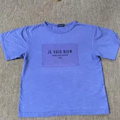 BeBe JE VAIS BIEN 紫色 Tシャツ