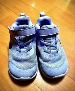 Nike ライトパープル スニーカー ベルクロ　15cm
