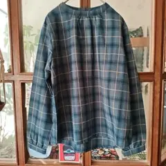 north object de petit チェック柄長袖シャツ Mのサムネイル
