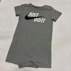 NIKE ロンパース グレー