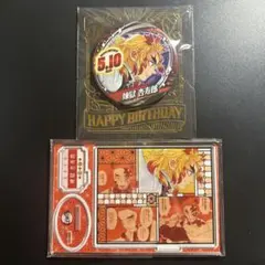 鬼滅の刃　煉獄杏寿郎　バースデイ缶バッジ&名場面ジオラマフィギュア