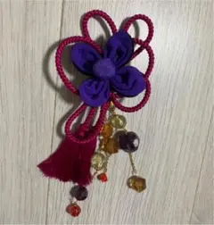 ひ*ん様 和装髪飾り 成人式 つまみ細工 卒業式 七五三髪飾り 着物髪飾り　帯周