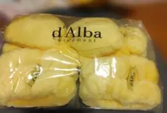 d'Alba 洗顔ヘアバンド＆リストバンドセットと ヘアオイルローズ2.5ｍｌ