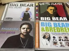 レゲエ　BIG BEAR アルバム4枚セット