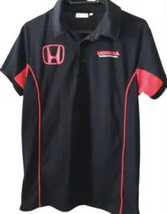 Honda Racing ポロシャツ ブラック レッドのサムネイル