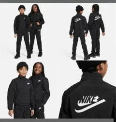 (新品) Nike ハーフジップジャケット セット黒