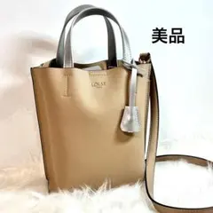 [ 美品 ]LOVST ベージュ ショルダーバッグ