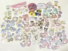 サンリオ フレークシール おすそ分け ミニケース付き