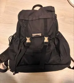 THRASHER ブラック バックパックのサムネイル