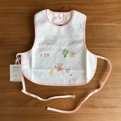 タグ付新品 familiar ファミリア エプロン スタイ