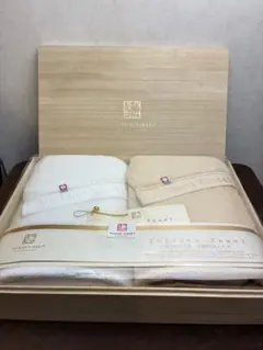 今治謹製 至福タオル バスタオル 木箱入り 2枚セットのサムネイル