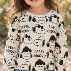 ザラ　ZARA ロンt　ロングＴシャツ　スヌーピー　トップス　110 120
