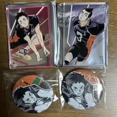 ハイキュー ステータスカードコレクション デコレクション缶バッジ 澤村 東峰