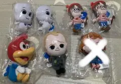 新品　ポケユニ　ぬいぐるみ　キーホルダー　単品　キャスパー　ウッドペッカー